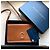 Mini Clutch Ralph Lauren in Pelle Cognac Camel Cammello - vista 3