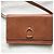 Mini Clutch Ralph Lauren in Pelle Cognac Camel Cammello - vista 4