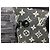 Louis Vuitton Neverfull MM Jaquard Denim Monogram  FullSet Anthrazitgrau - Ansicht 4
