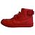 Sneakers alte della linea Rivoli di Louis Vuitton Rosso