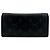 Portafoglio Lungo Brazza Monogram Eclipse di Louis Vuitton Nero