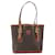 Céline Celine Vintage Macadam Canvas Small Marrone