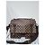 LOUIS VUITTON Borsa Messenger Broadway Damier Ebene Marrone - vista 7