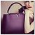 LOUIS VUITTON BORSA LV CAPUCINES PELLE TAURILLON CLEMENCE VIOLA ECCELLENTE CONDIZIONE MM Porpora - vista 12