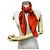 Hermès HERMES Carré 90 H Cinetique Schal Rot - Ansicht 11