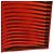 Hermès HERMES Carré 90 H Cinetique Schal Rot - Ansicht 4
