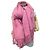 Xale de cashmere rosa Hermès - vista 8