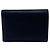 Cartera tri-fold de lino Anagram Loewe Negro - vista 2