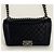 Chanel Boy medio vintage in pelle di agnello nera Nero - vista 16