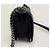 Chanel Boy medio vintage in pelle di agnello nera Nero - vista 4