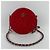 Borsa rotonda camelia Chanel Rosso - vista 19