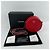 Borsa rotonda camelia Chanel Rosso - vista 2