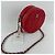 Borsa rotonda camelia Chanel Rosso - vista 20