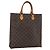 LOUIS VUITTON Borsa Sac Plat Monogram M51140 LV Auth ka2202 Monogramma