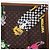 LOUIS VUITTON Sciarpa Bandana Monogramma LV Friends Seta Marrone MP2954 Auth 166390V - vista 3