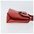 Borsa a Spalla Gancini in Pelle Rossa e Oro Auth 159844 di Salvatore Ferragamo Rosso D'oro - vista 3