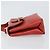 Borsa a Spalla Gancini in Pelle Rossa e Oro Auth 159844 di Salvatore Ferragamo Rosso D'oro - vista 4