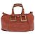Chloé Borsa a mano in pelle Chloe Etel 2 in 1 marrone oro Auth hk3381 D'oro - vista 2