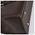 Burberry Bolsa de mão de couro marrom com detalhes em prata Auth ep13146 - vista 16