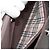 Burberry Bolsa de mão de couro marrom com detalhes em prata Auth ep13146 - vista 22