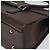 Burberry Bolsa de mão de couro marrom com detalhes em prata Auth ep13146 - vista 9