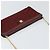 Borsa a spalla in tela Trotter Christian Dior rossa e oro Auth BA9903 Rosso D'oro - vista 6