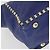 VALENTINO Borsa a mano in pelle viola e oro Auth bs32859 D'oro Porpora - vista 14