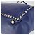 VALENTINO Borsa a mano in pelle viola e oro Auth bs32859 D'oro Porpora - vista 15