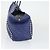 VALENTINO Borsa a mano in pelle viola e oro Auth bs32859 D'oro Porpora - vista 4