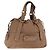 Chloé Borsa a mano Chloe in pelle beige argento autentica 170443