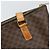 Céline Borsa tote in tela Macadam CELINE in pelle PVC marrone oro Auth 170454 D'oro - vista 10