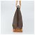 Céline Borsa tote in tela Macadam CELINE in pelle PVC marrone oro Auth 170454 D'oro - vista 4