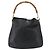 Borsa a Mano in Pelle Gucci Bamboo Nera Oro 001 1014 1638 Auth ep13124 Nero D'oro - vista 13