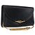 Borsa a spalla in pelle Cartier Navy Gold Auth bs33045 D'oro Blu navy