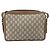 Borsa a Spalla GUCCI GG Plus Supreme PVC Beige Oro Auth 170322 D'oro - vista 2