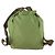 PRADA Backpack Nylon Green Silver Auth 165488 Silvery - view 2