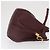 Cartier Borsa a spalla Must Line in pelle Bordeaux oro Auth BA10279 D'oro Bordò - vista 4