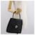 Bolsa de mão GIVENCHY em couro preto e dourado Auth hk3353  - vista 22