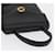 Bolsa de mão GIVENCHY em couro preto e dourado Auth hk3353  - vista 6