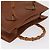 Bolsa de mão em couro Gucci Bamboo marrom dourado 002 2853 02600 Auth bs33066 - vista 6