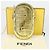FENDI Orlock Borsa a Spalla per Smartphone in Pelle Dorata Auth SW2114SAM D'oro - vista 12