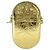FENDI Orlock Borsa a Spalla per Smartphone in Pelle Dorata Auth SW2114SAM D'oro - vista 2