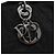 Christian Dior Borsa Lady Dior in nylon nero e argento Auth ep13131 - vista 14