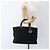 Christian Dior Borsa Lady Dior in nylon nero e argento Auth ep13131 - vista 25