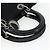 Christian Dior Borsa Lady Dior in nylon nero e argento Auth ep13131 - vista 7