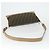 Bolsa de Ombro em Lona Zucca FENDI Preto Marrom Prata Auth SW2121SAM - vista 7