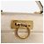 Borsa a mano Gancini in pelle Salvatore Ferragamo oro Auth BA10111 D'oro - vista 17