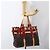 LOUIS VUITTON Borsa Tote Monogram Ruby Sarina MM Rossa M95611 LV Auth ka2035 Rosso Monogramma - vista 23
