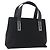 Borsa a mano Salvatore Ferragamo in tela nera 339933 Auth bs33179 Nero