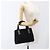 Borsa a mano Salvatore Ferragamo in tela nera 339933 Auth bs33179 Nero - vista 22